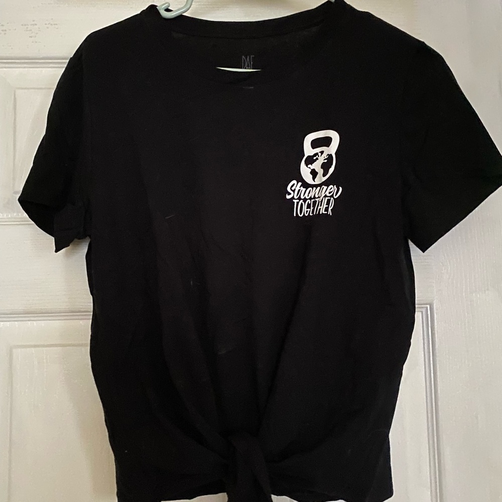 DAE front tie tshirt